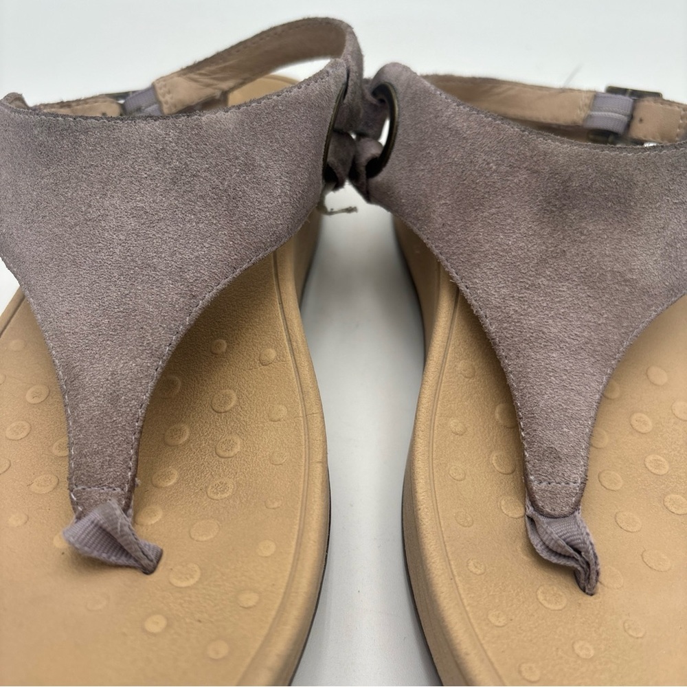 Vionic Suede Tan Sandals - Picture 6 of 10